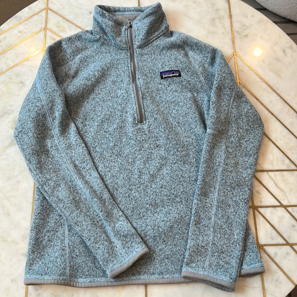 Patagonia 1/4 zip fleece sweatshirt SZ S